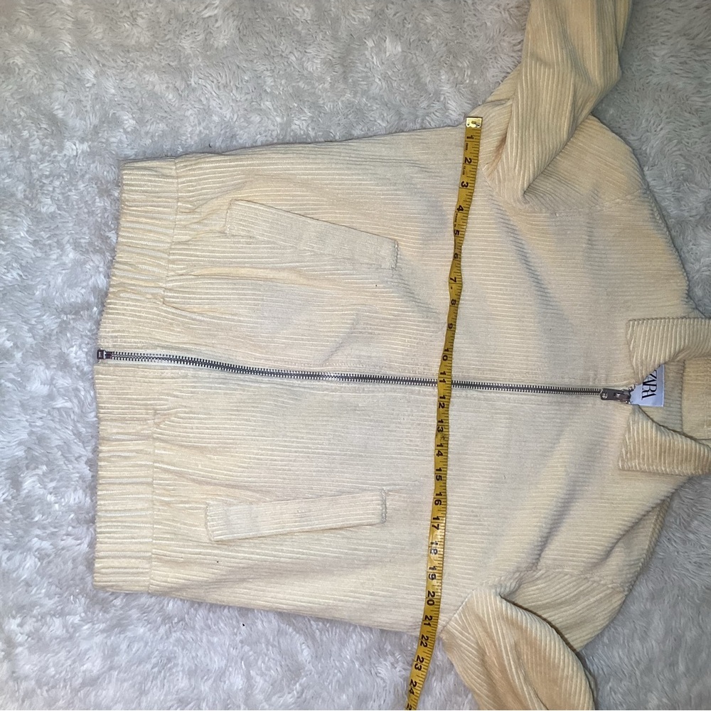 Zara man zip up Corduroy Jacket size small - Picture 12 of 13